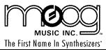 Moog Music Logo