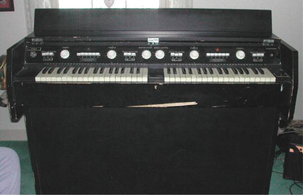 Mellotron FX Console #10006 before restoration