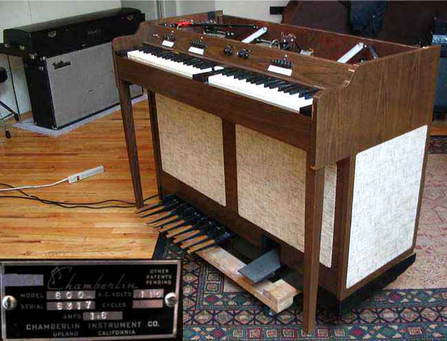 Chamberlin Music Master 600 at Q Division Studios in Somerville, Massachusetts