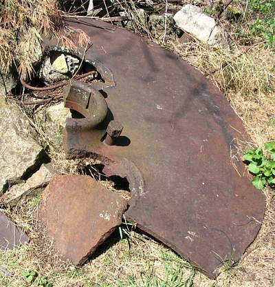 Cap of a turbine on the Morris Canal