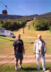 Dave and Bernie at Smuggler's Notch Ski Area