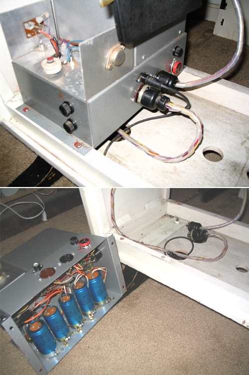 Mellotron M400 power supply removal