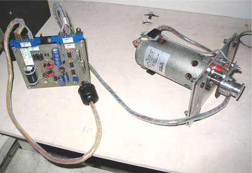 Mellotron SMS-2 motor controller and new motor